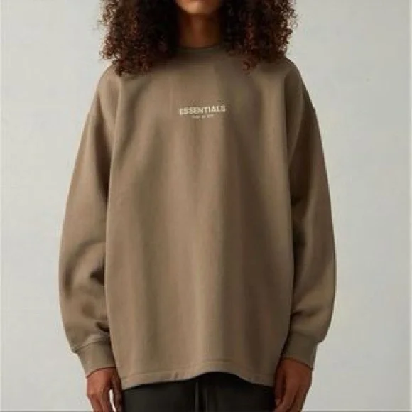 Essentials Fear Of God Sweatshirt Sweatshirt Oversized - Picture 15 of 15